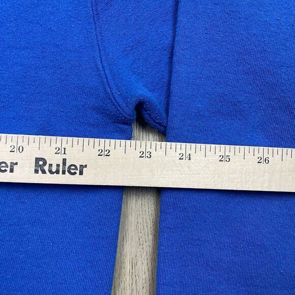 Vintage Russell Athletic Sweatshirt Mens Large Blue Crewneck Pullover USA 90s - Picture 8 of 10